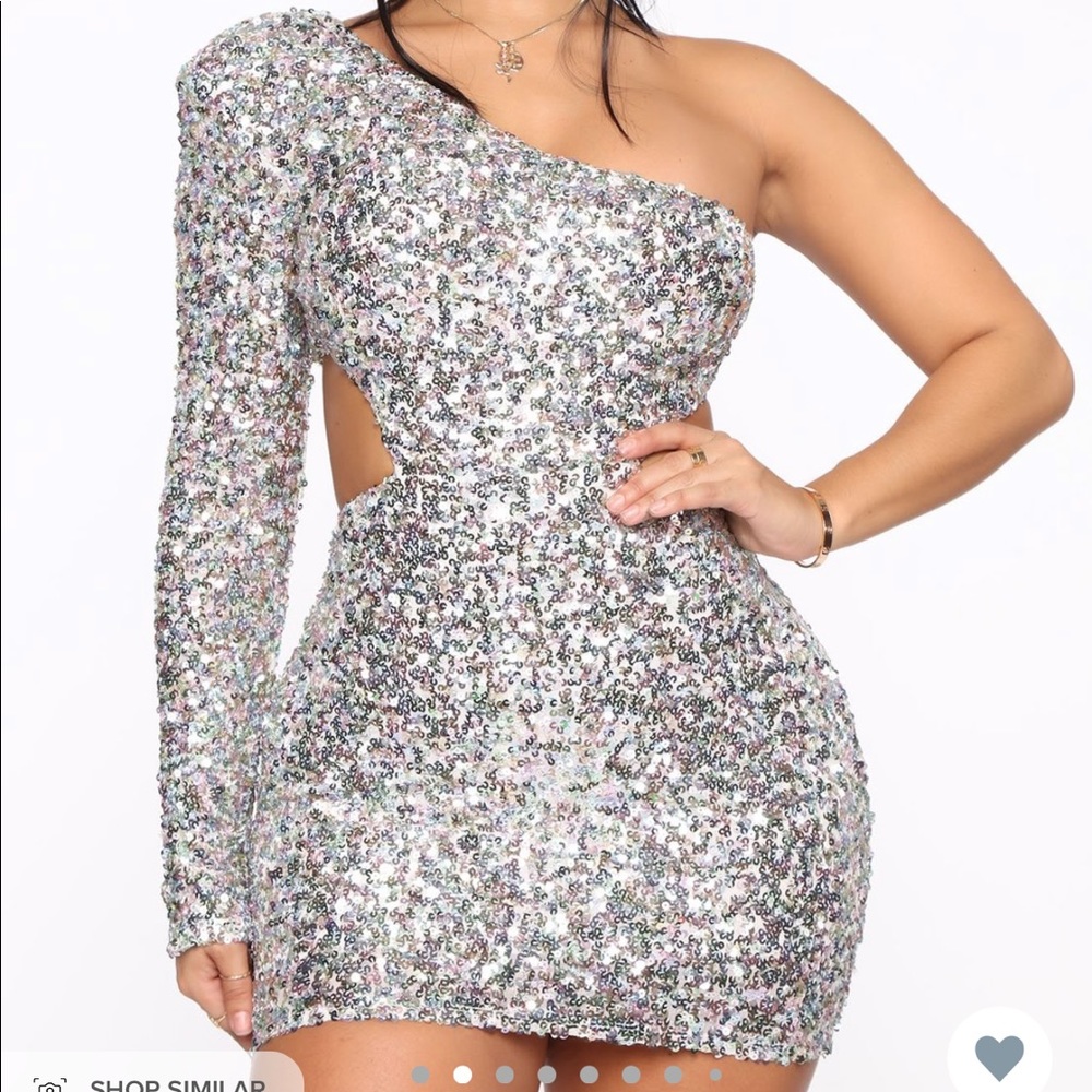 Brand New sequin fashion nova dress